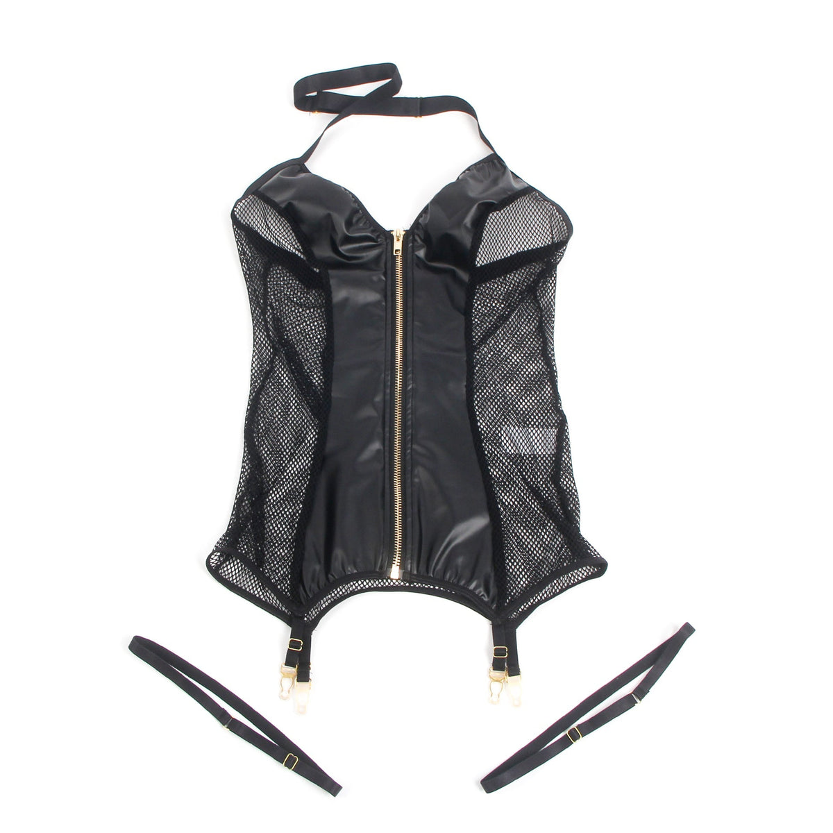 Natalia Leather Lingerie