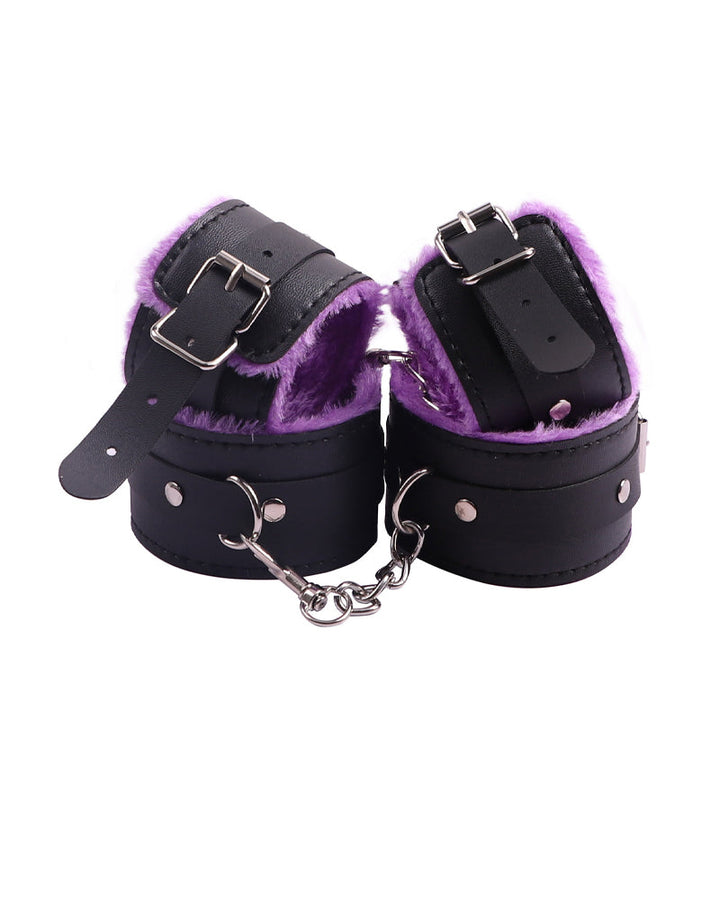 10-Piece Plush Lined Bondage Set