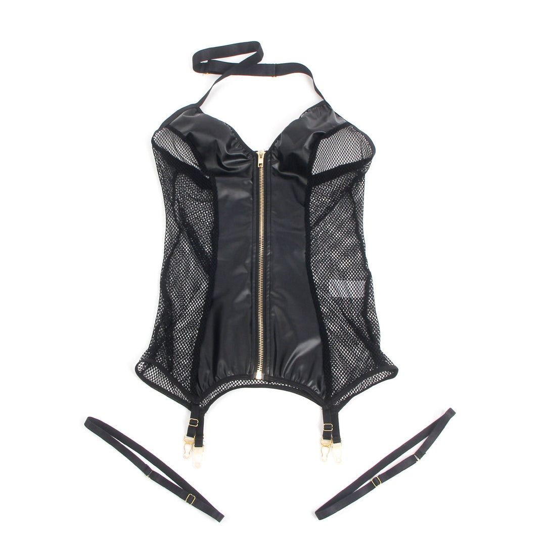 Natalia Leather Lingerie
