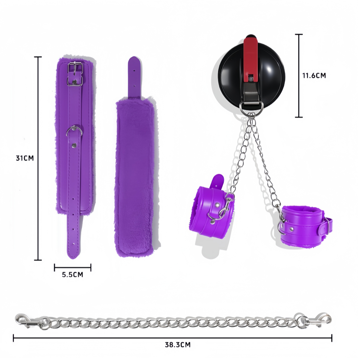 Bianca Suction Cuffs